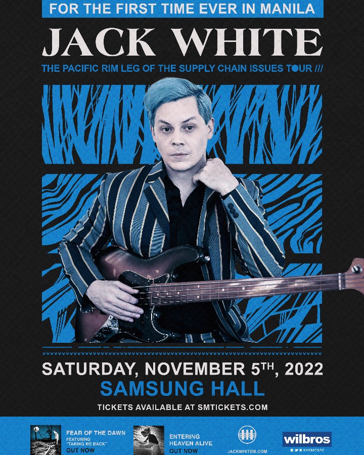 Jack White Is Coming to Manila